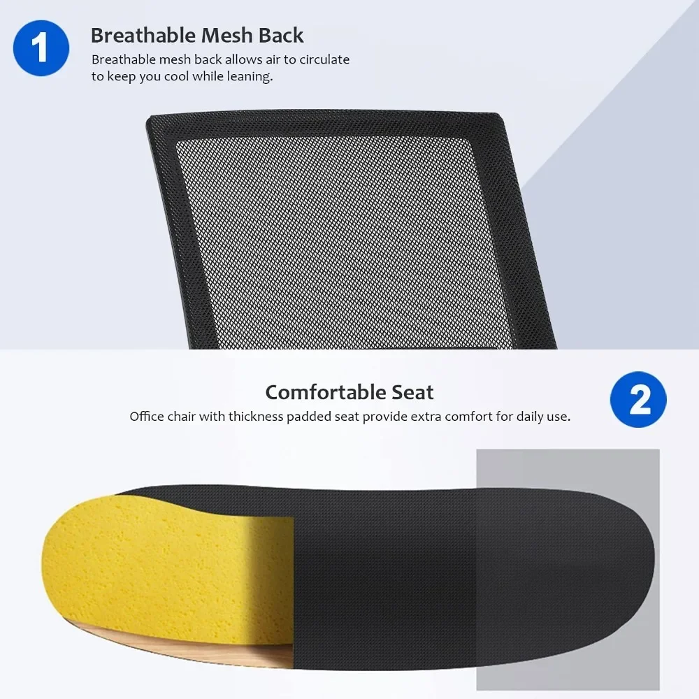 Ergonomischer Bürostuhl, Netz- – Task Chair Mid Back Bewertung und Preis