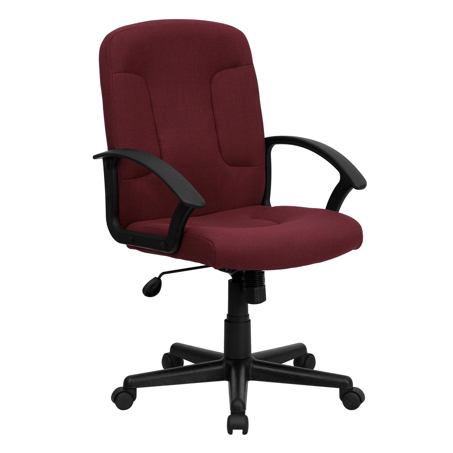 Burgunderroter Bürostuhl mit m – Task Chair Mid Back Bewertung und Preis