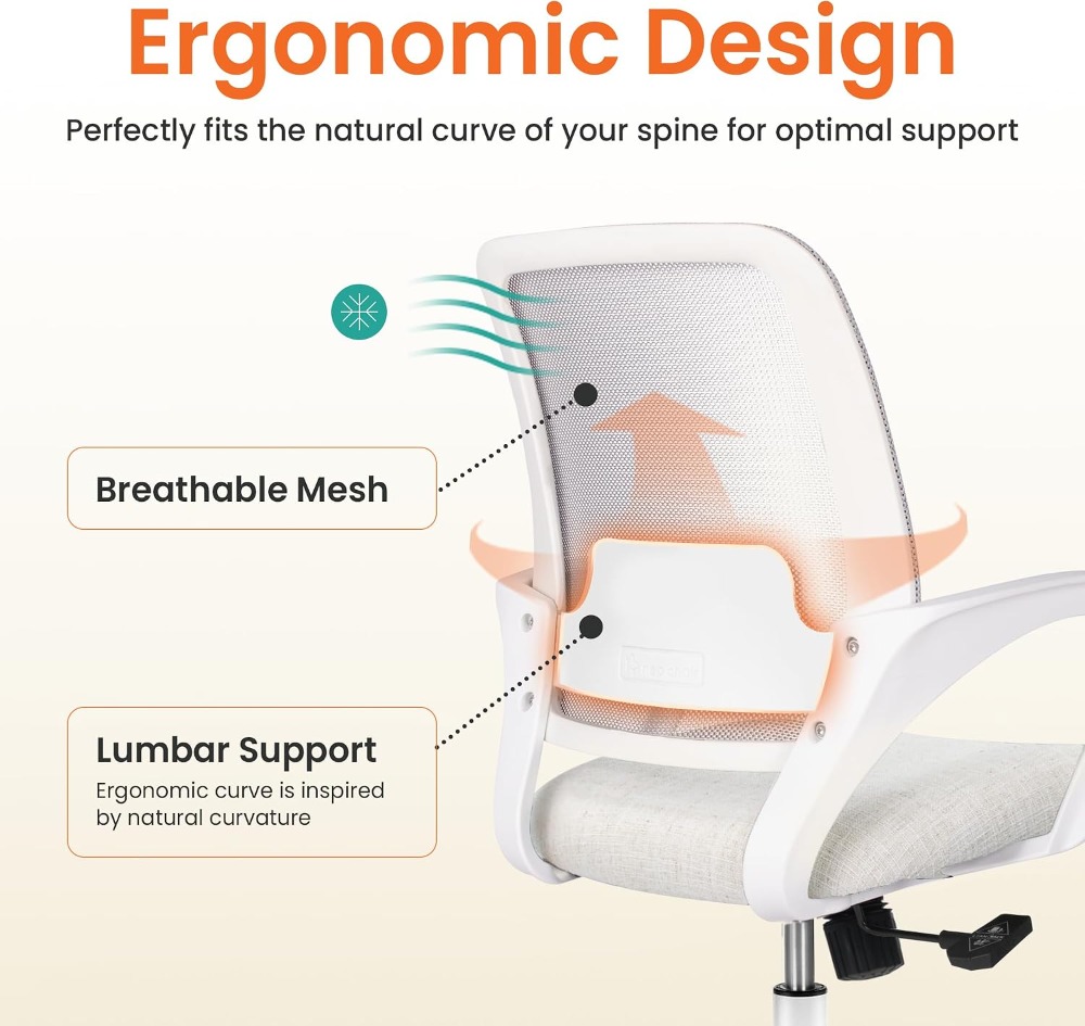 Ergonomischer Bürostuhl mit Le – Task Chair Mid Back Bewertung und Preis