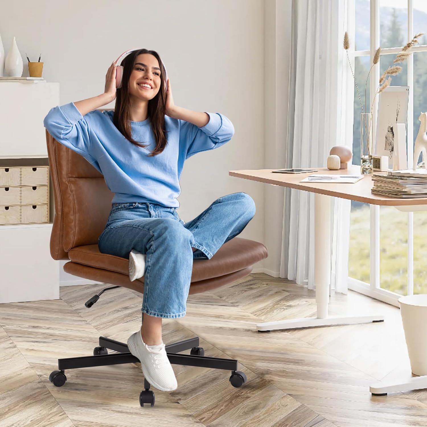 Armlehnenloser Schreibtischstu – Task Chair Mid Back Bewertung und Preis
