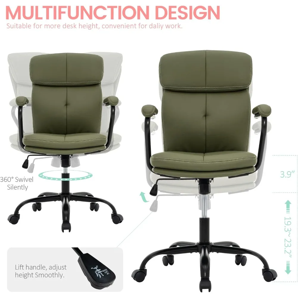 Verstellbarer, drehbarer Compu – Task Chair Mid Back Bewertung und Preis
